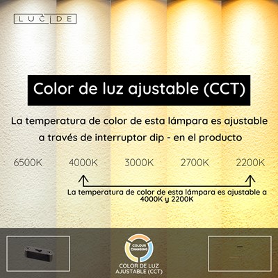 Lucide HALMSTAD - Lámpara colgante - LED Regul. - CCT - 1x28W 2200K/4000K - Aspecto madera - Vibes